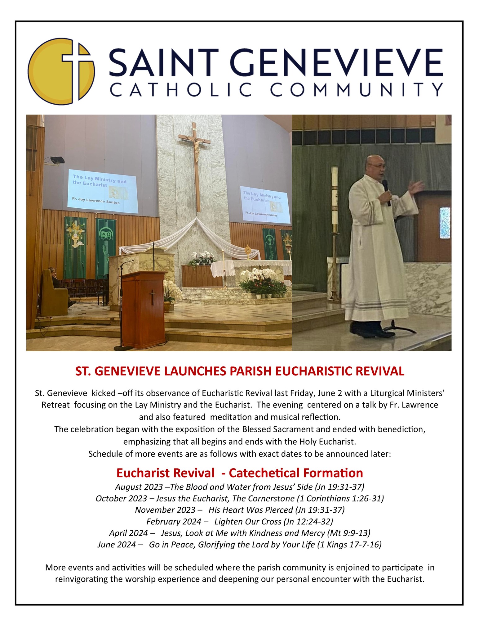 Saint Genevieve Catholic Church Panorama City, CA